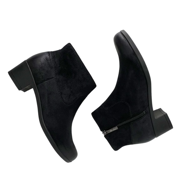 Dansko Carmella Bootie Black Burnished Suede Women’s Euro Size 39 = US 8.5-9 EUC - Picture 14 of 15